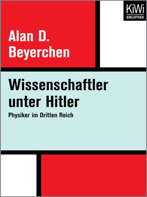 cover image of Wissenschaftler unter Hitler